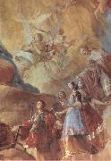 Francisco Goya Detail of Mary Queen of Martyrs Sweden oil painting artist